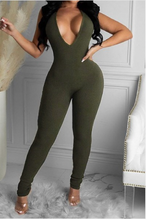 Load image into Gallery viewer, Olive Full Jumpsuit